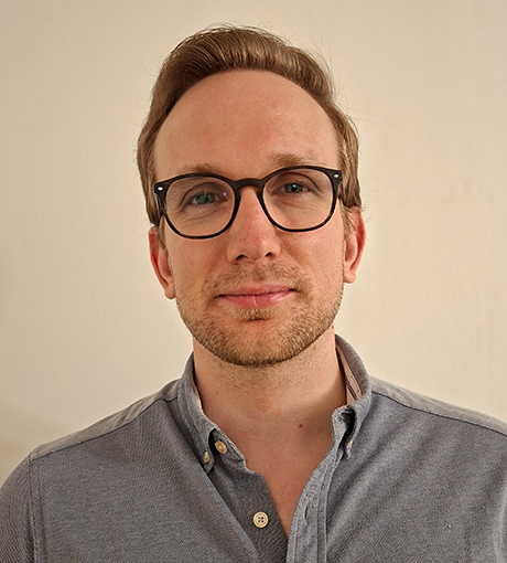 Porträtt av Hugo Holmats